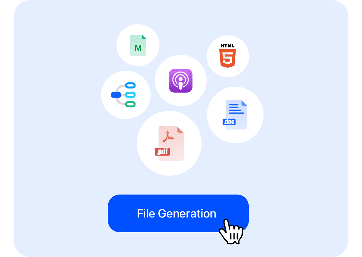 Multi-Format File Generation
